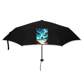 Koh Lant Thaïlande Affiche de voyage thaïlandaise Souvenir WPA - Parapluie standard - noir - Devant