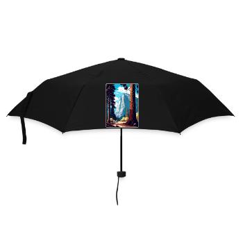 Yosemite, Mariposa Grove, Glacier Point, Californie - Parapluie standard - noir - Devant