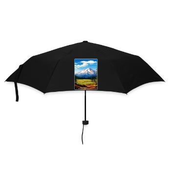 Lassen Volcanic National Park California Travel - Umbrella (small) - black - Front