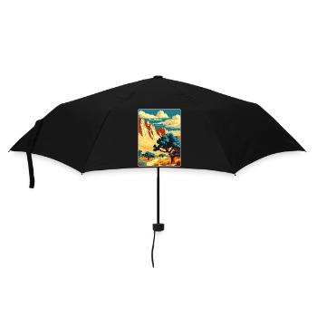 Guadalupe Mountains National Park Travel Poster - Umbrella (small) - black - Front