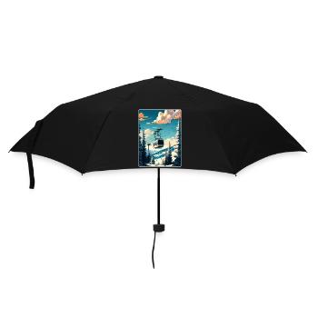 Beaver Creek Ski Voyage Affiche Peinture Souvenir WPA - Parapluie standard - noir - Devant