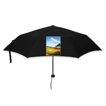 Bethpage Black Golf Club Reiseposter Souvenir - Regenschirm (klein) - Schwarz - Vorne