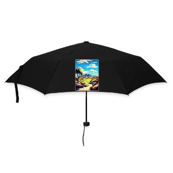 Quintero Golf Club Arizona Reiseposter Souvenir - Regenschirm (klein) - Schwarz - Vorne