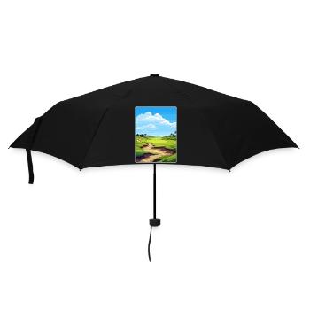 Kiawah Island Golf Club Reiseposter Souvenir WPA - Regenschirm (klein) - Schwarz - Vorne