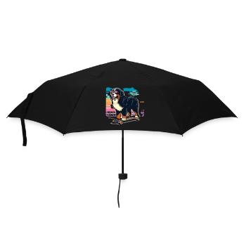 Bernese mountain dog - Umbrella (small) - black - Front