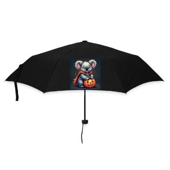 Un koala chibi pour Halloween - Parapluie standard - noir - Devant