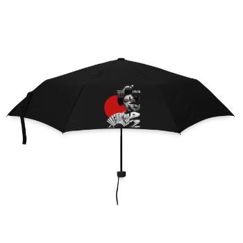 Japon - Parapluie standard - noir - Devant