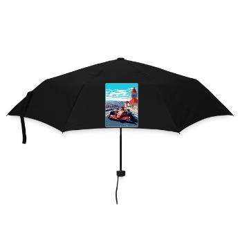Istanbul Circuit Motorsport Race Turkey Travel WPA - Umbrella (small) - black - Front