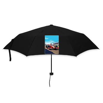 Melbourne Circuit Motorsport Rennen Australien Rennen - Regenschirm (klein) - Schwarz - Vorne