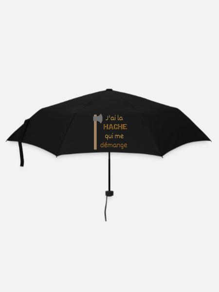 J'ai la hache qui me démange - Parapluie standard - noir