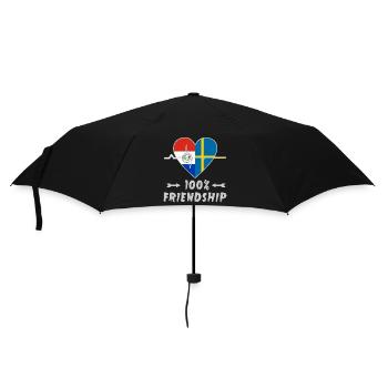Le Paraguay et la Suède : une amitié à 100 % - Parapluie standard - noir - Devant