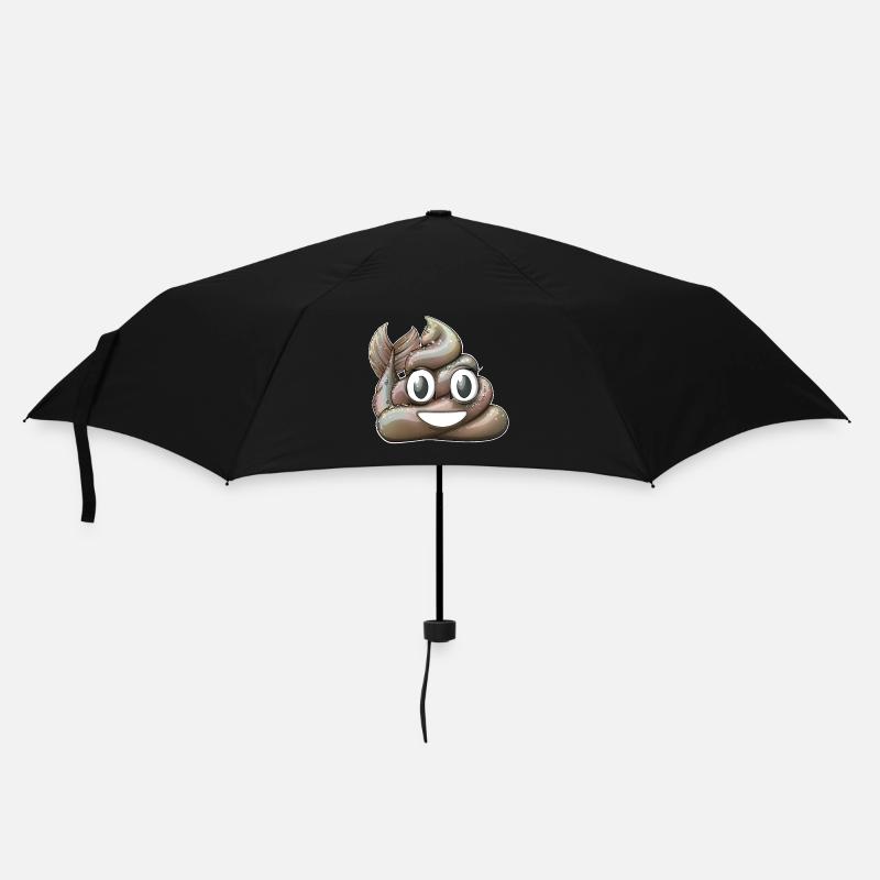 Tass de caca de sirène - Parapluie standard - noir