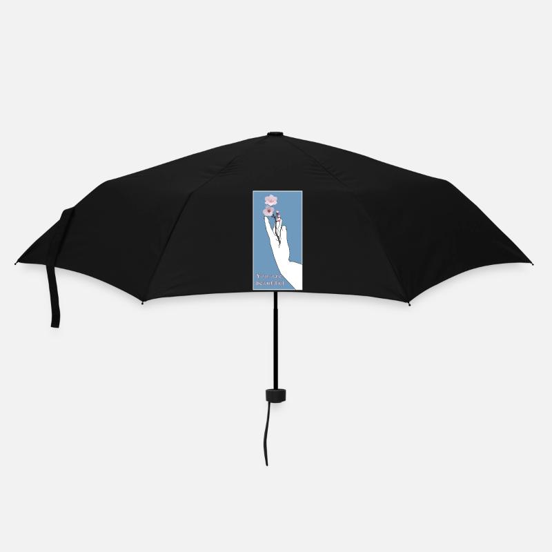 Tu es belle - Parapluie standard - noir