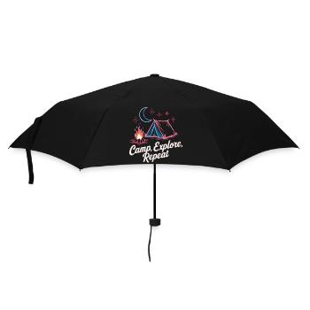 Camp Explore Repeat - Parapluie standard - noir - Devant