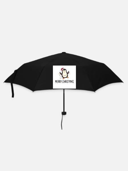 Christmas - Umbrella (small) - black
