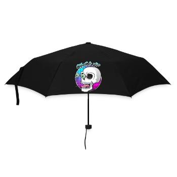 Mort de rire - Parapluie standard - noir - Devant