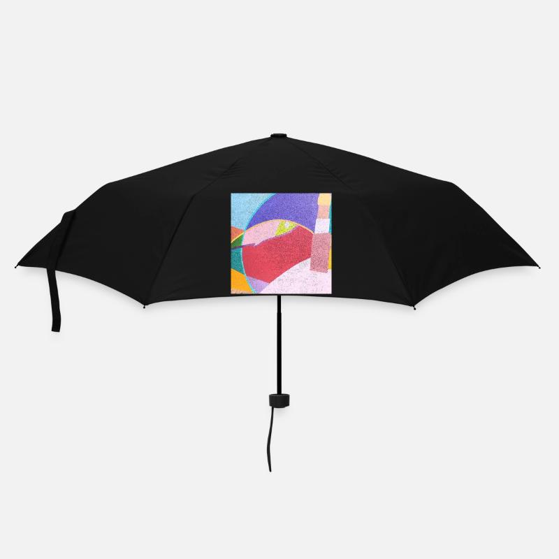 Colorful Murals - Umbrella (small) - black