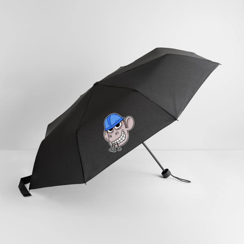 Monkey Construction Site Construction Worker Umbrella (small)