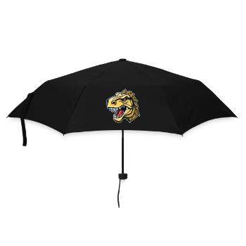 Illustration d’un rapace à l’allure dangereuse - Parapluie standard - noir - Devant