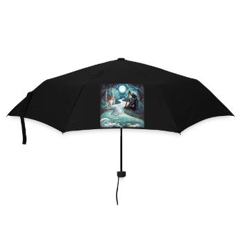 Moonlight Melody - Umbrella (small) - black - Front