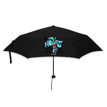 Yo! Nours - Parapluie standard - noir - Devant