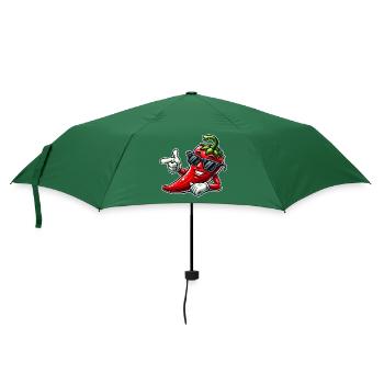 Piment frais - Parapluie standard - vert bouteille - Devant