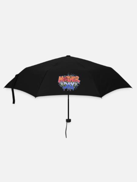 Graffiti Mother Day - Umbrella (small) - black
