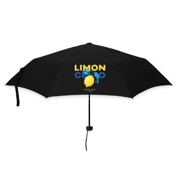 Limoncello Zitronen Amalfi Italien Sommer - Regenschirm (klein) - Schwarz - Vorne