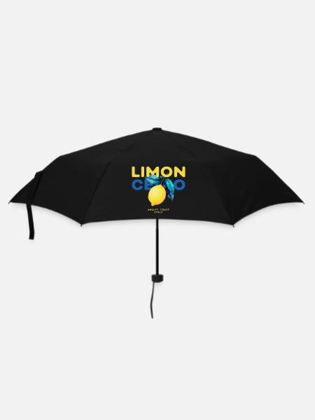 Limoncello Zitronen Amalfi Italien Sommer - Regenschirm (klein) - Schwarz