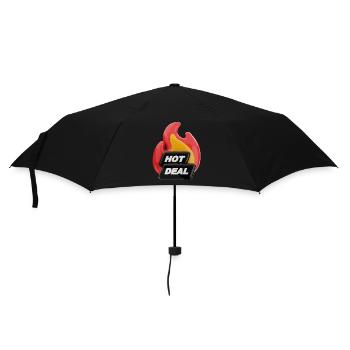 Hot Deal 3D Flame Statement Design Icon - Umbrella (small) - black - Front