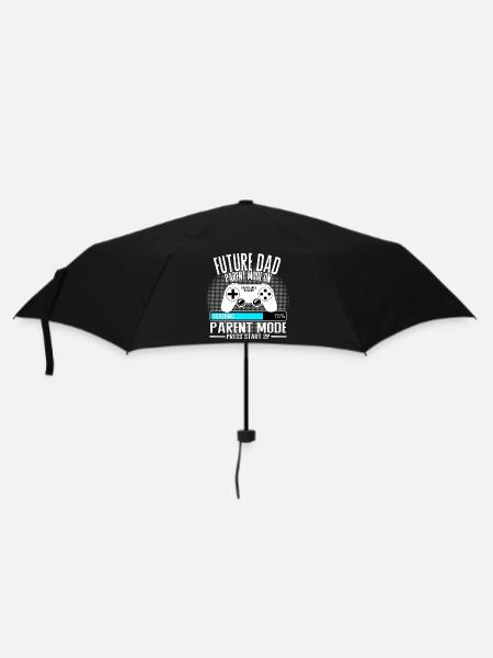 Future Dad – Parent Mode On - Regenschirm (klein) - Schwarz
