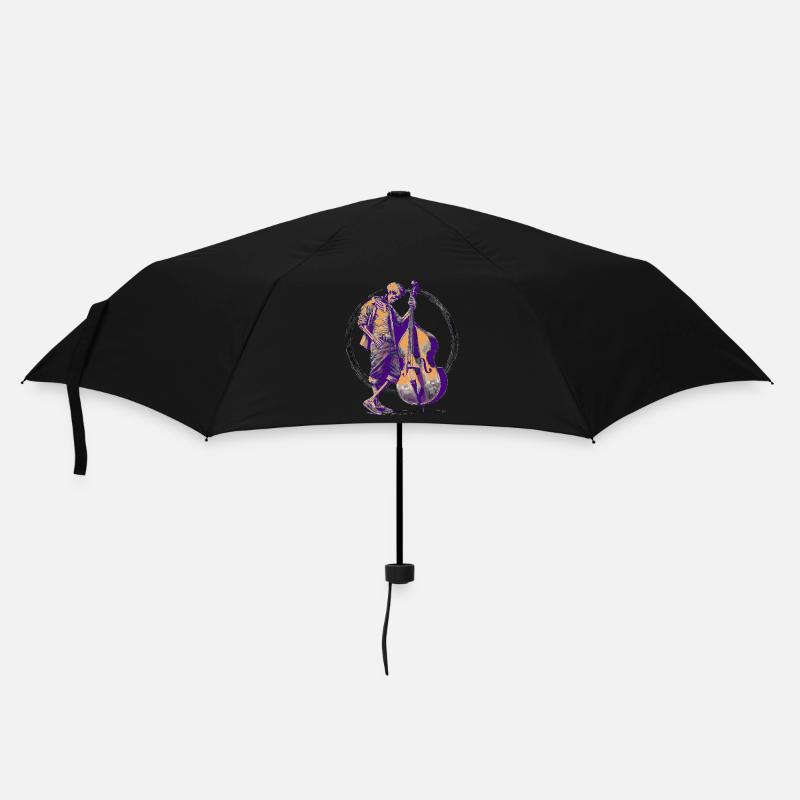 contrebasse Flatguy - Parapluie standard - noir