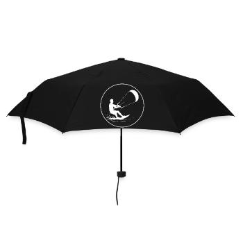 Wind under control - Umbrella (small) - black - Front