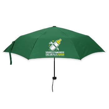 Marre des biberons, je veux boire comme parrai - Parapluie standard - vert bouteille - Devant