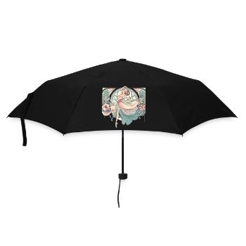 Danseuse de ballet Ballerine Art Nouveau Cadeau - Parapluie standard - noir - Devant