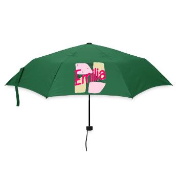 NOM CADEAU FILLE FILLE EMILIA - Parapluie standard - vert bouteille - Devant