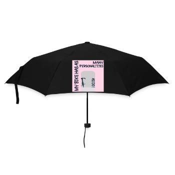 FUNNY BIKE PERSONALITY CYCLING - Umbrella (small) - black - Front
