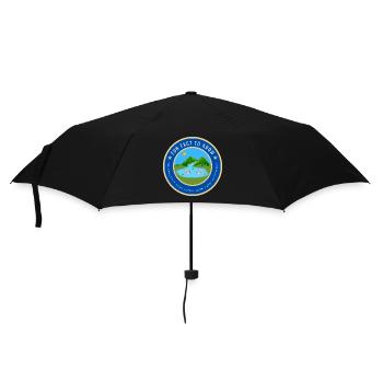 The axolotl's name comes from Aztec mythology - Umbrella (small) - black - Front