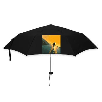 Kette rechts – Probleme links liegen lassen - Regenschirm (klein) - Schwarz - Vorne