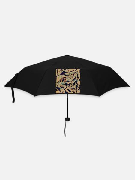 Roasted leaves - Umbrella (small) - black