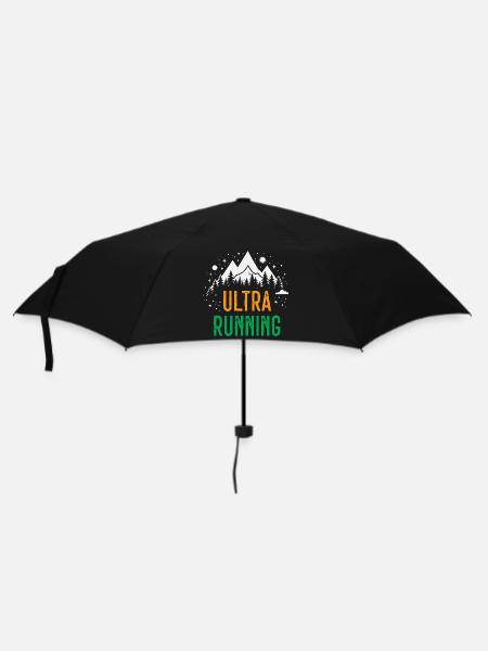 Ultra-Laufen - Regenschirm (klein) - Schwarz