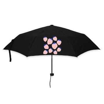 ERDBEEREN BEEREN - Regenschirm (klein) - Schwarz - Vorne