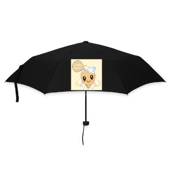 Kawaii Future Bride Chickpea - Umbrella (small) - black - Front