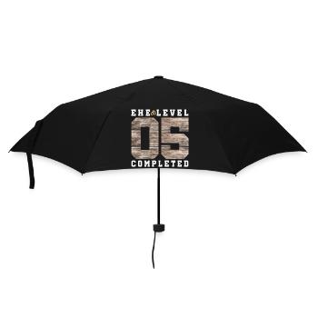 5e anniversaire de mariage - Parapluie standard - noir - Devant