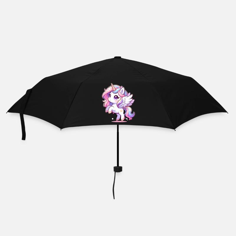 Licorne magique - Parapluie standard - noir