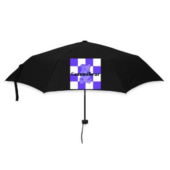 Gummy Bear Cozy Cuddle Trend Design - Umbrella (small) - black - Front
