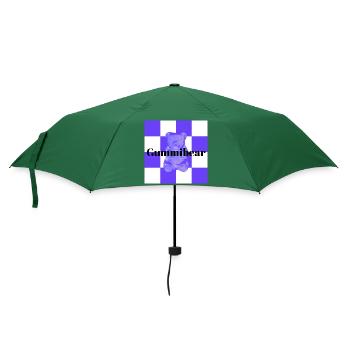 Gummy Bear Cozy Cuddle Trend Design - Umbrella (small) - bottlegreen - Front