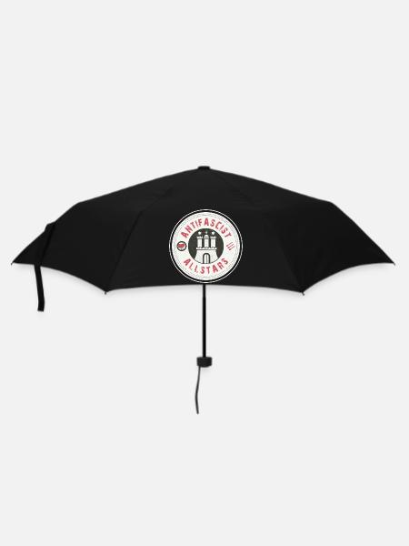Antifascist Allstars – Hamburg zeigt Haltung - Regenschirm (klein) - Schwarz