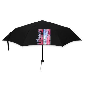 Zodiac sign Libra - Umbrella (small) - black - Front