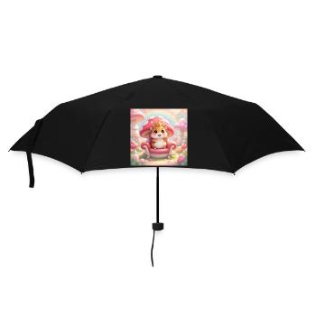 Royal Hamster - Parapluie standard - noir - Devant